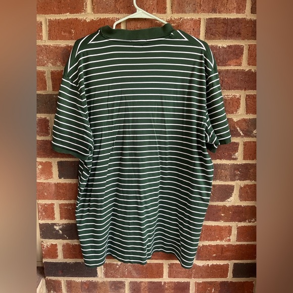 Polo Ralph Lauren Men’s Pima Cotton Green/White Stripe Size XXL - Picture 7 of 10